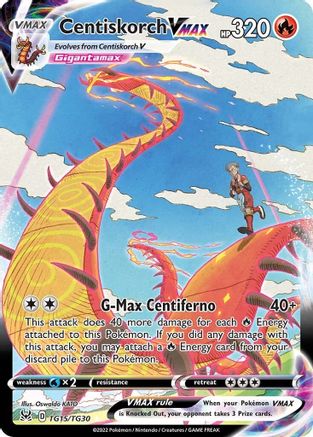 [PKM] Centiskorch VMAX (TG15/TG30) [Sword & Shield: Lost Origin]