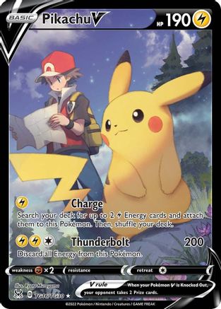[PKM-R] Pikachu V (TG16/TG30) [Sword & Shield: Lost Origin]