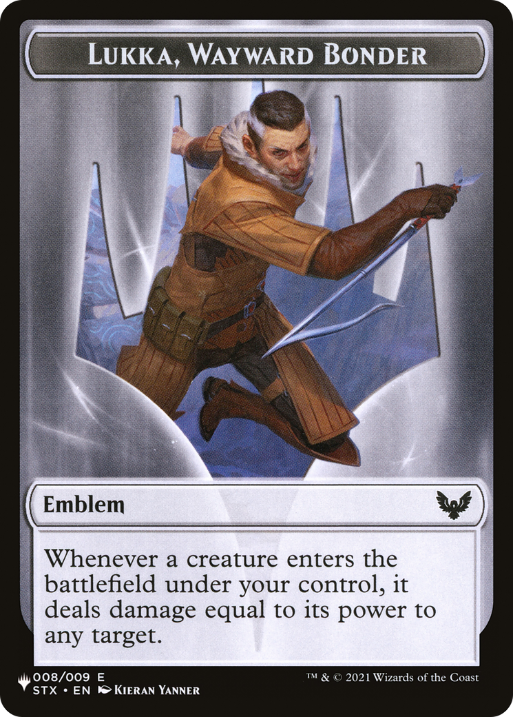 Lukka, Wayward Bonder Emblem [PLST TSTX-8]