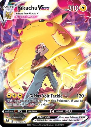 [PKM-R] Pikachu VMAX (TG17/TG30) [Sword & Shield: Lost Origin]