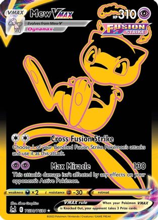 [PKM] Mew VMAX (TG30/TG30) [Sword & Shield: Lost Origin]