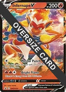 [JUM PKM-R] Infernape V (SWSH252) (Jumbo Card) [Sword & Shield: Black Star Promos]