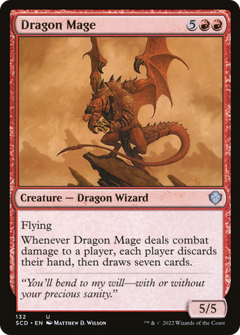 {C} Dragon Mage [Starter Commander Decks][SCD 132]