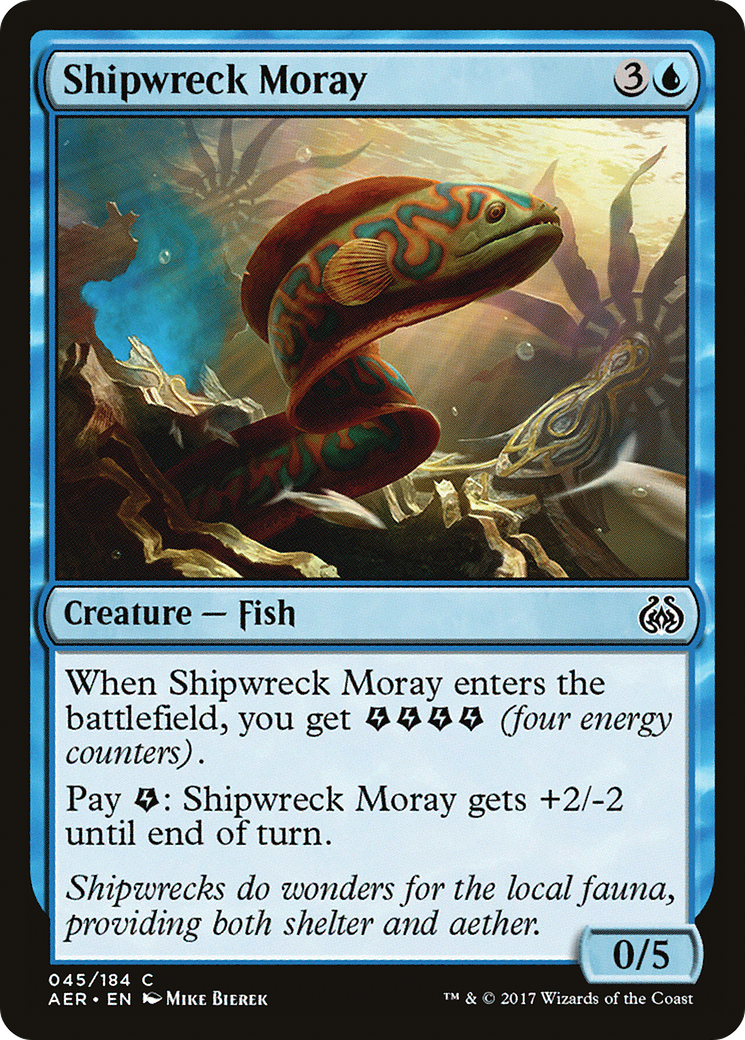 {C} Shipwreck Moray [Aether Revolt][AER 045] - Misty Mountain Games