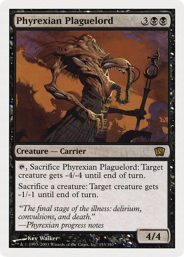 {R} Phyrexian Plaguelord [Eighth Edition][8ED 153]