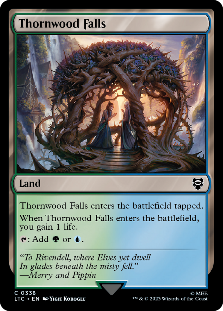 {C} Thornwood Falls [The Lord of the Rings: Tales of Middle-Earth Commander][LTC 338]