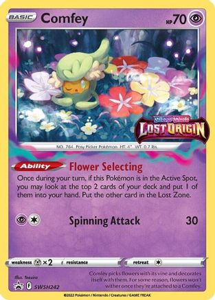 [PKM-R] Comfey (SWSH242) [Sword & Shield: Black Star Promos]
