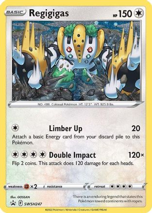 [PKM-R] Regigigas (SWSH247) [Sword & Shield: Black Star Promos]