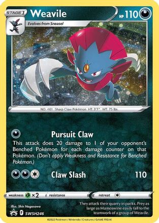 [PKM] Weavile (SWSH246) [Sword & Shield: Black Star Promos]