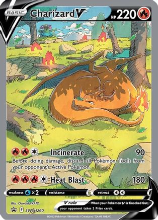 [PKM] Charizard V (SWSH260) [Sword & Shield: Black Star Promos]