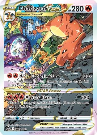 [PKM] Charizard VSTAR (SWSH262) [Sword & Shield: Black Star Promos]