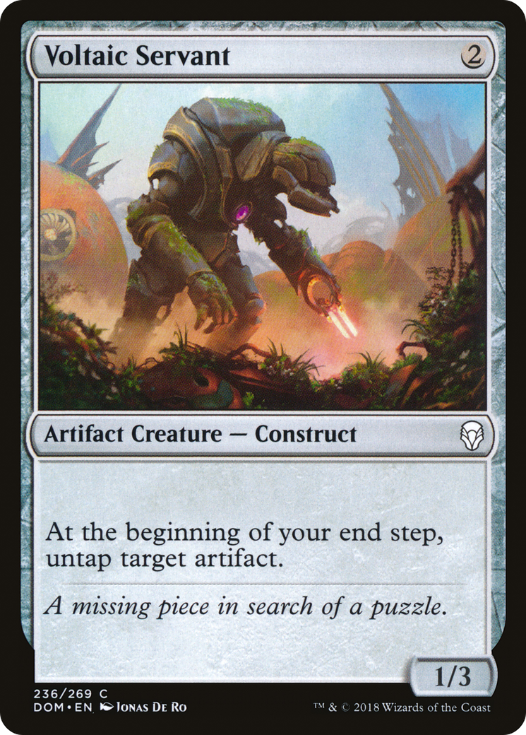 {C} Voltaic Servant [Dominaria][DOM 236] - Misty Mountain Games