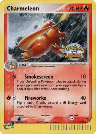 [PKM] Charmeleon (99/97) (State Championship) [EX: Dragon]