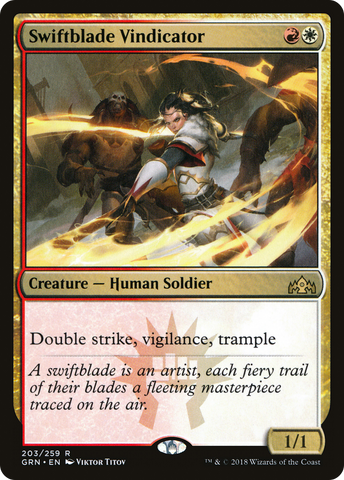 {R} Swiftblade Vindicator [Guilds of Ravnica][GRN 203]