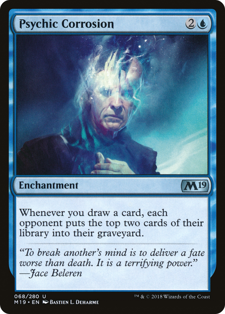{C} Psychic Corrosion [Core Set 2019][M19 068]