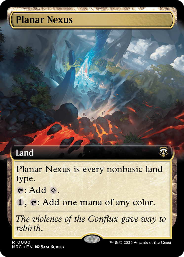 {R} Planar Nexus (Extended Art) [Modern Horizons 3 Commander][M3C 080]