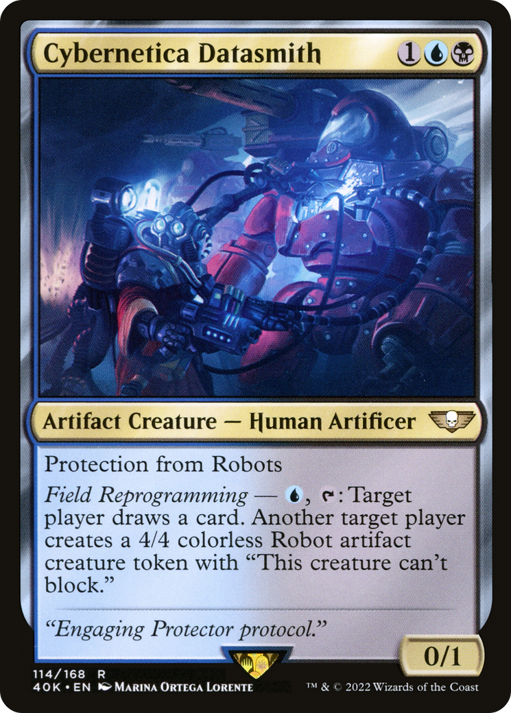 {R} Cybernetica Datasmith [Universes Beyond: Warhammer 40,000][40K 114]