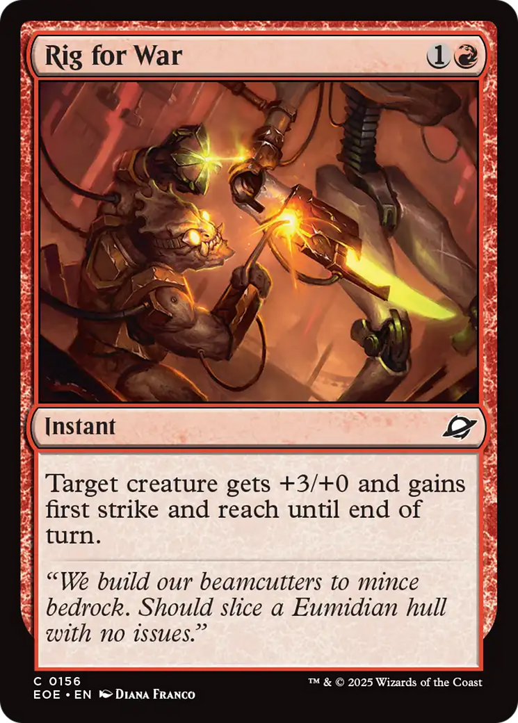 {@@ EOE C} Rig for War [Edge of Eternities][EOE 156]