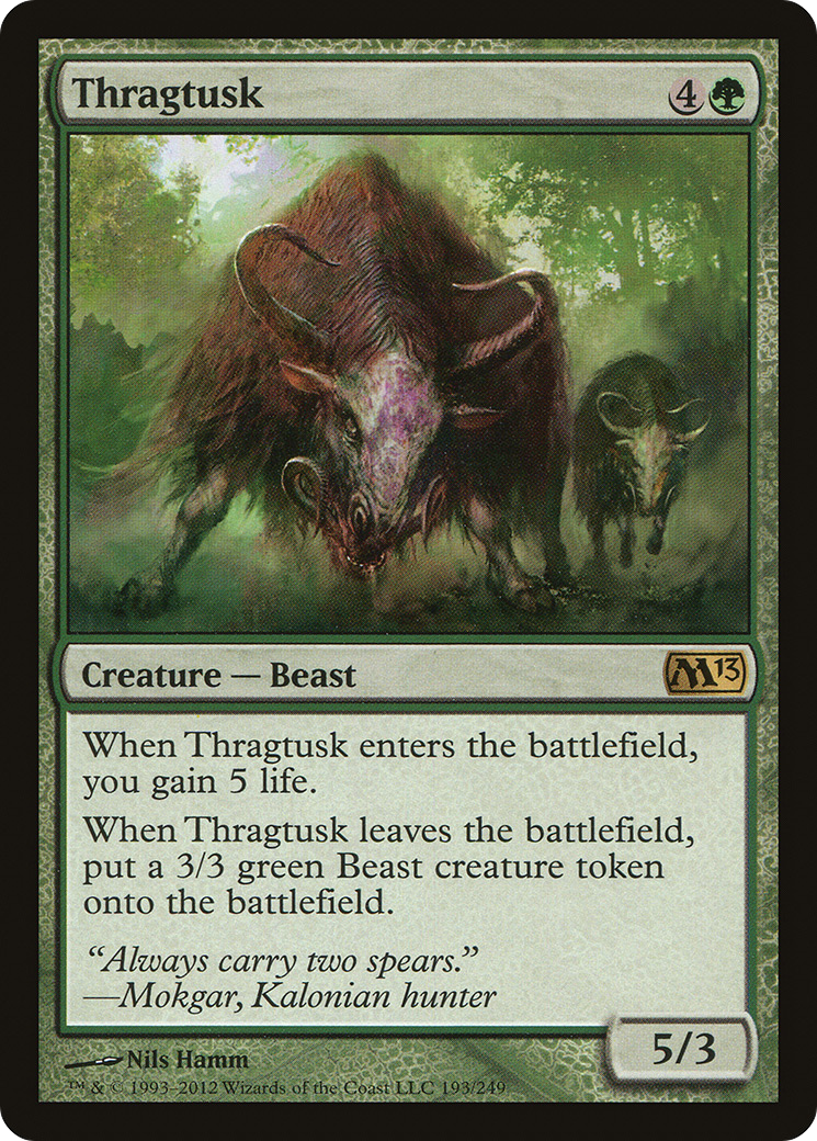 {R} Thragtusk [Magic 2013][M13 193] - Misty Mountain Games