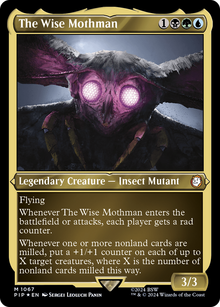 {R} The Wise Mothman (Display Commander) [Fallout][PIP 1067]