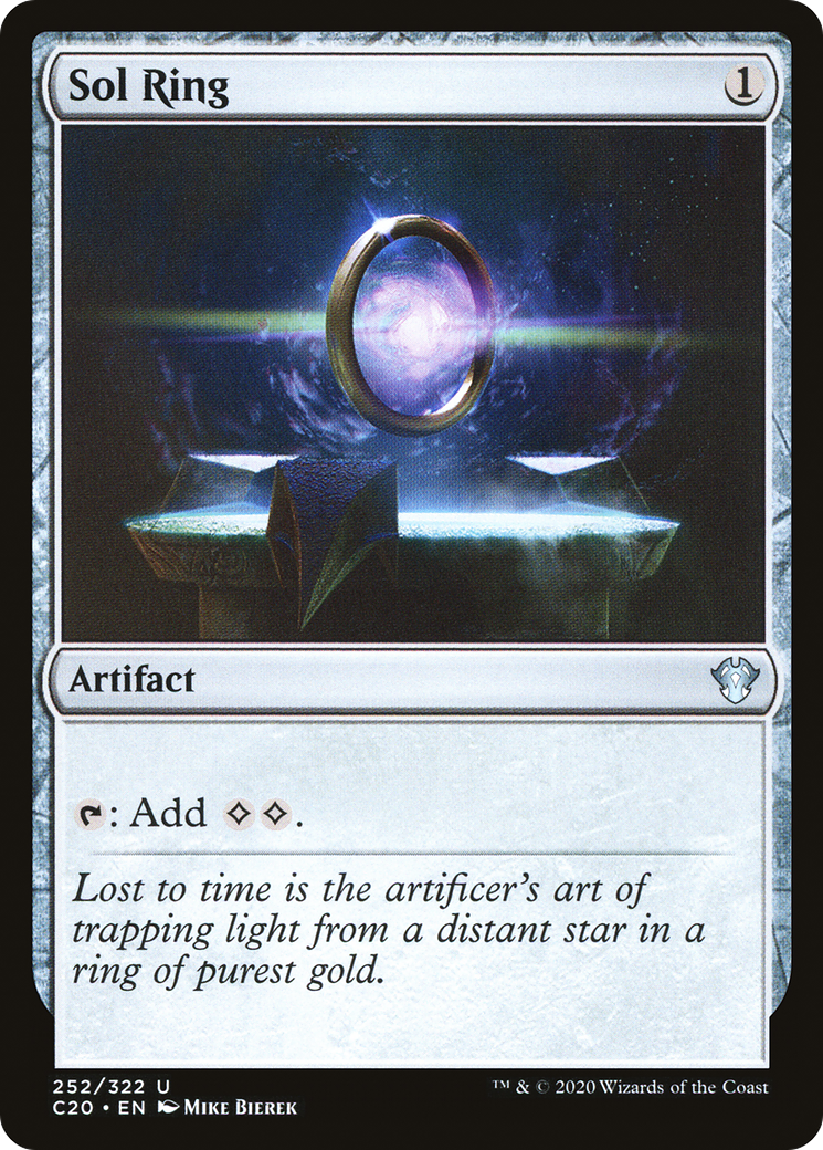 {C} Sol Ring [Commander 2020][C20 252]