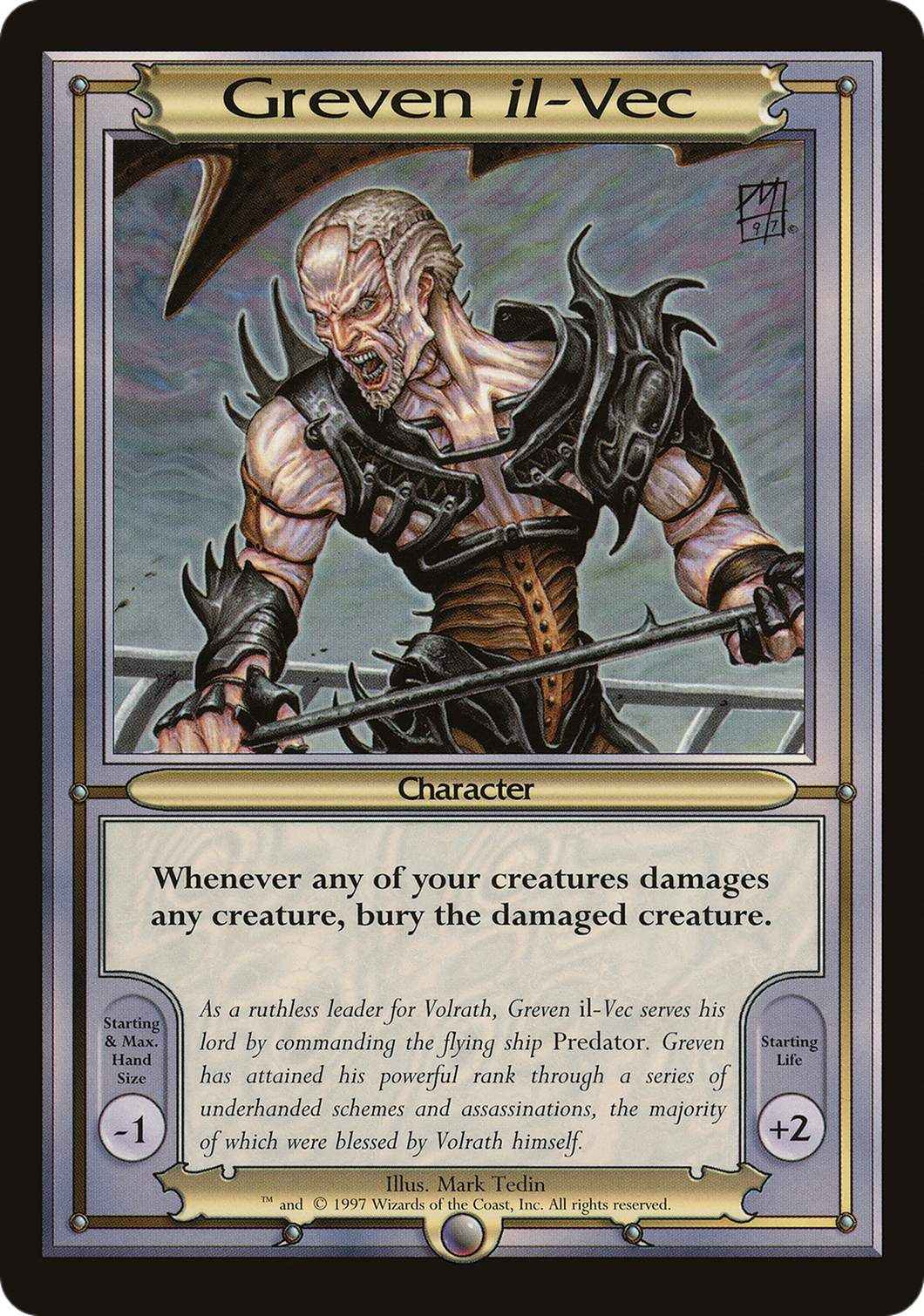 {O} Greven il-Vec [Vanguard Series][OVR PA PVAN 203] - Misty Mountain Games