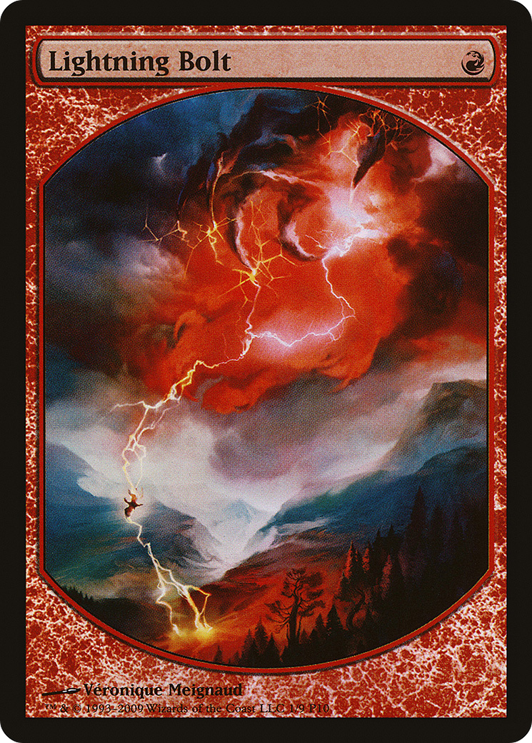 {R} Lightning Bolt [Magic Player Rewards 2010][PA P10 001] - Misty Mountain Games