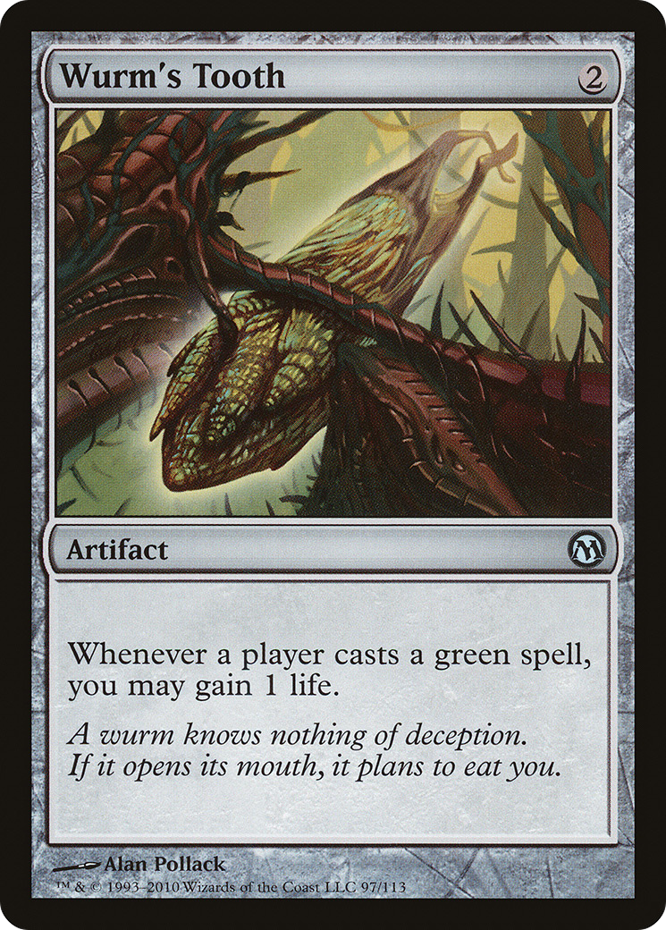 {C} Wurm's Tooth [Duels of the Planeswalkers][DPA 097] - Misty Mountain Games