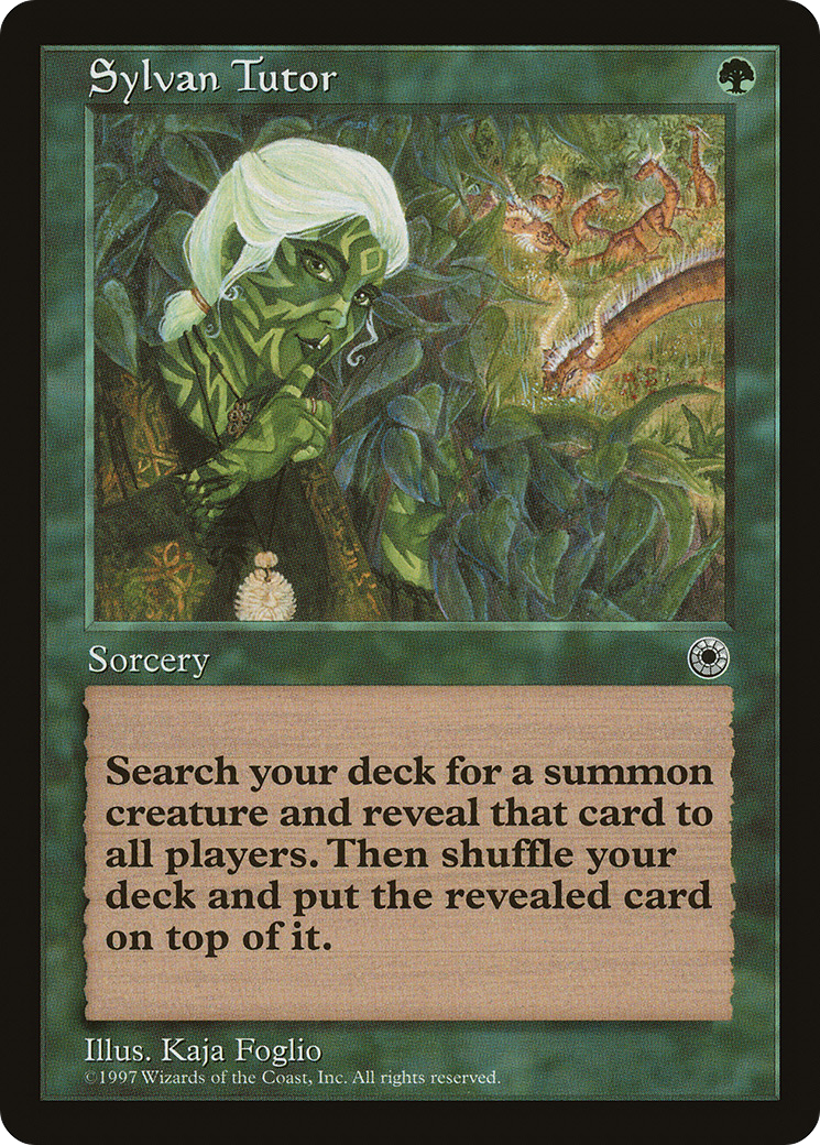 {R} Sylvan Tutor [Portal][POR 188] - Misty Mountain Games