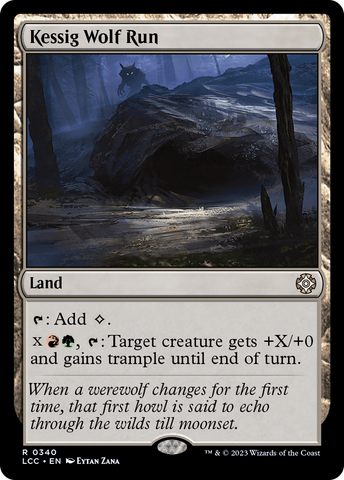 {R} Kessig Wolf Run [The Lost Caverns of Ixalan Commander][LCC 340]