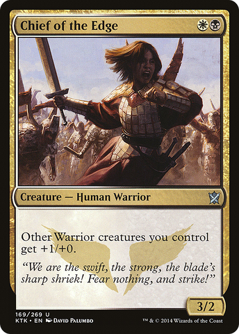 {C} Chief of the Edge [Khans of Tarkir][KTK 169]