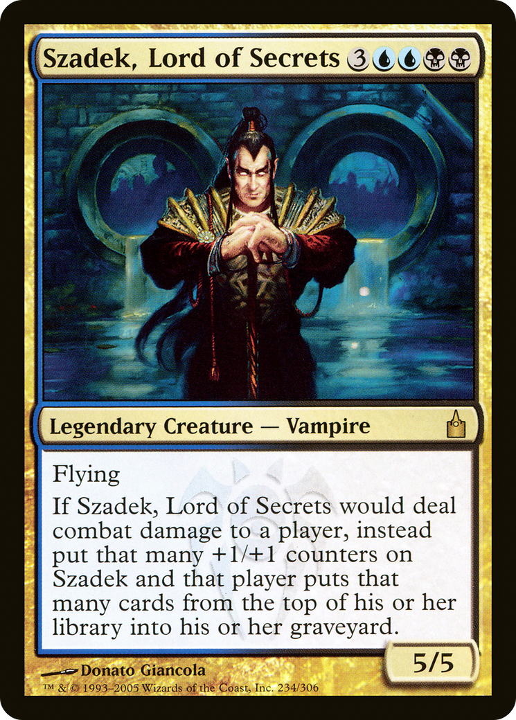 {R} Szadek, Lord of Secrets [Ravnica: City of Guilds][RAV 234] - Misty Mountain Games