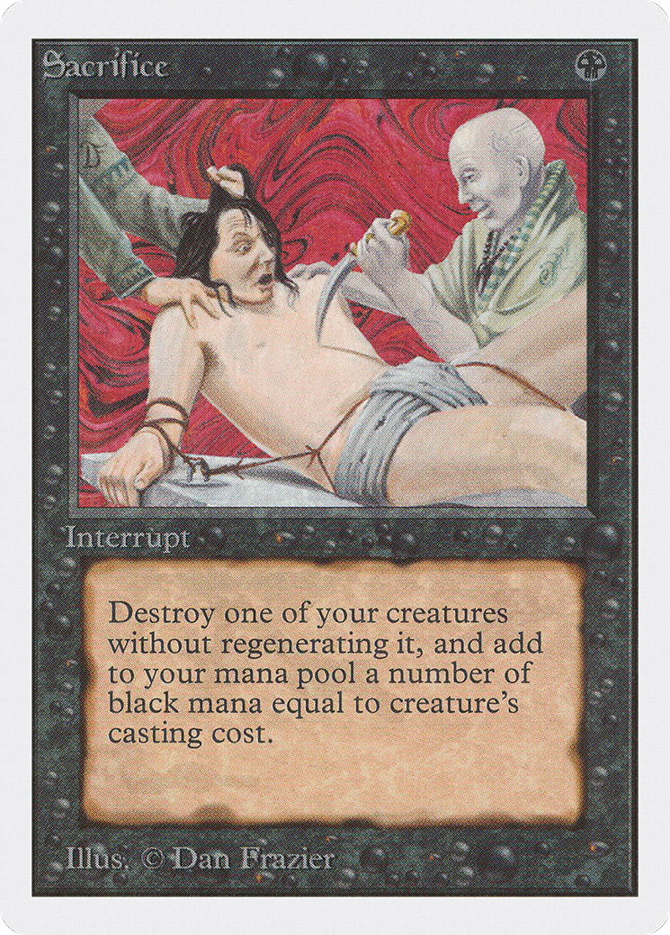 {C} Sacrifice [Unlimited Edition][2ED 125] - Misty Mountain Games