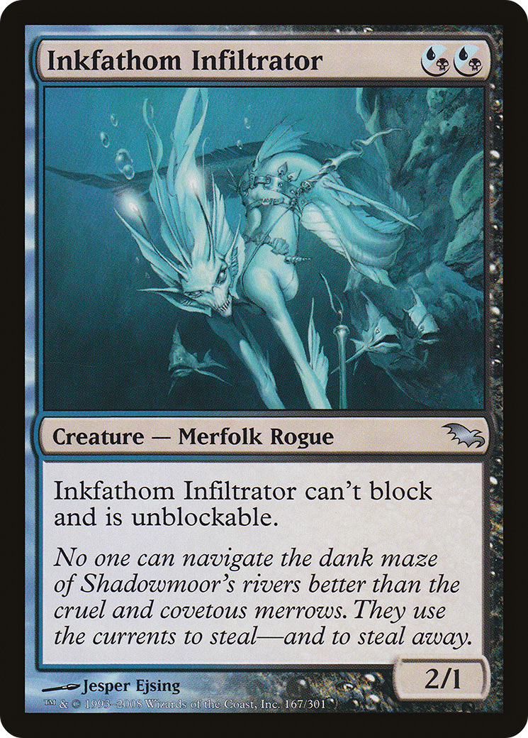 {C} Inkfathom Infiltrator [Shadowmoor][SHM 167]