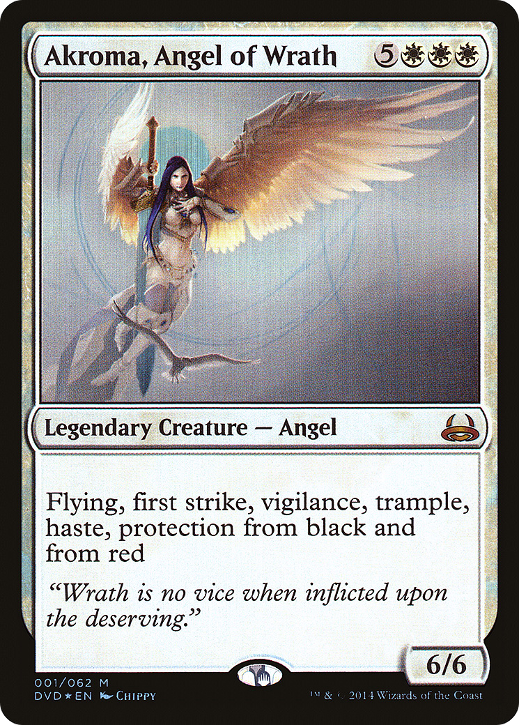 {R} Akroma, Angel of Wrath (Divine vs. Demonic) [Duel Decks Anthology][DVD 001] - Misty Mountain Games