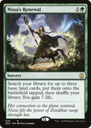 {R} Nissa's Renewal [Zendikar Rising Commander][ZNC 076]