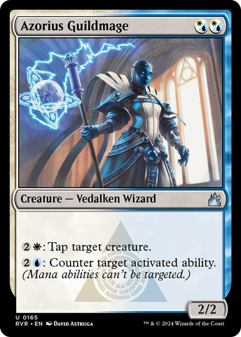 {C} Azorius Guildmage [Ravnica Remastered][RVR 165]