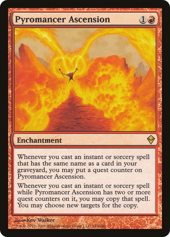 {R} Pyromancer Ascension [Zendikar][ZEN 143]