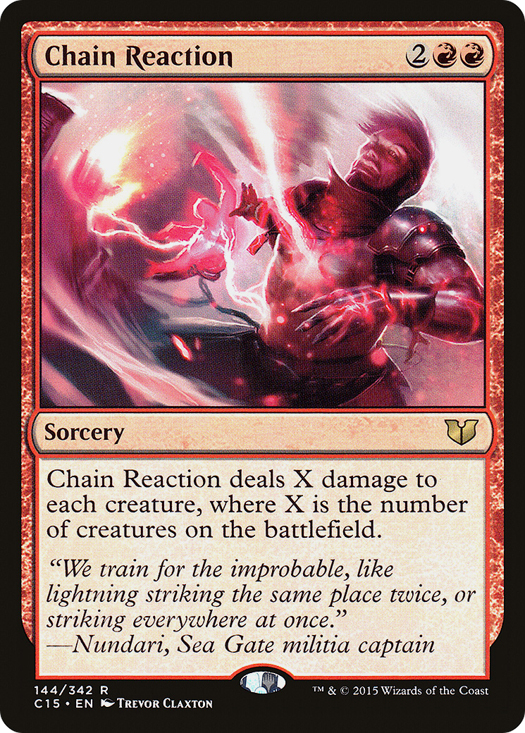 {R} Chain Reaction [Commander 2015][C15 144]