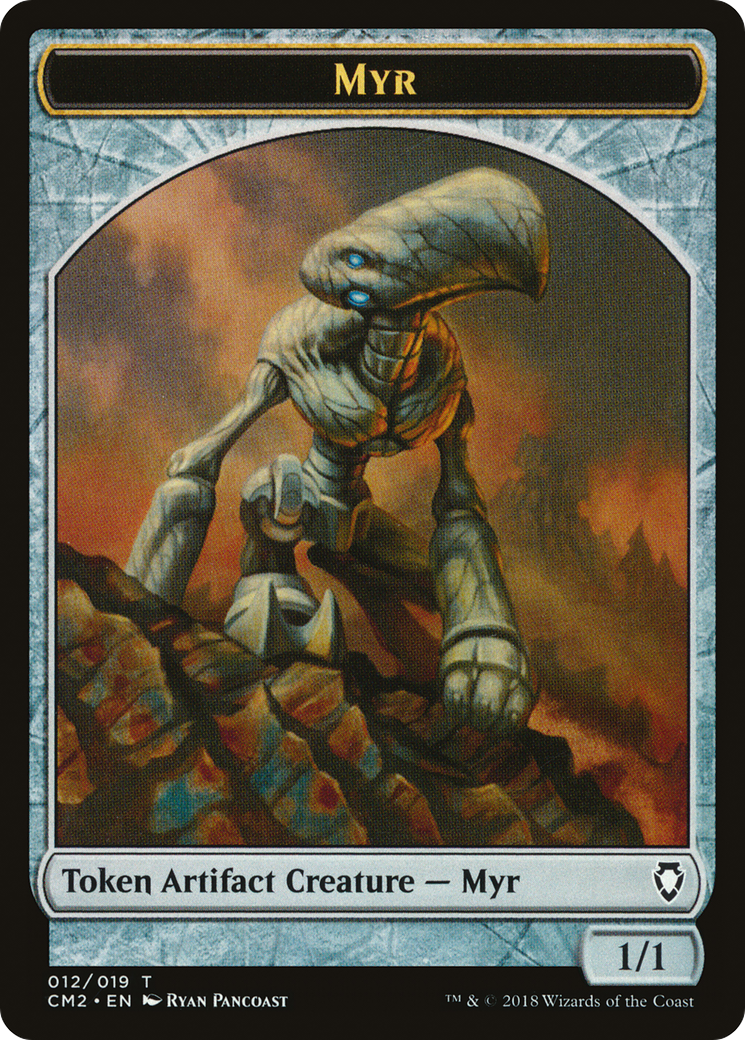 {T} Myr Token [Commander Anthology Volume II Tokens][TCM2 012]