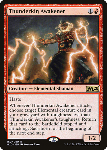 {R} Thunderkin Awakener [Core Set 2020][M20 162]