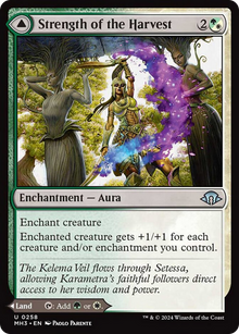 {C} Strength of the Harvest // Haven of the Harvest [Modern Horizons 3][MH3 258]