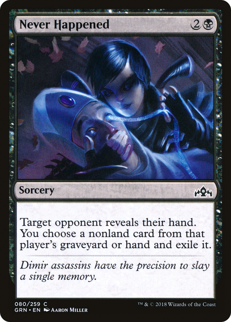 {C} Never Happened [Guilds of Ravnica][GRN 080]