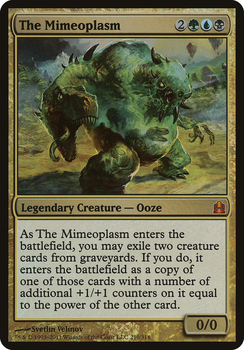 {O} The Mimeoplasm (Oversized) [Commander 2011 Oversized][OVR CMD 210]