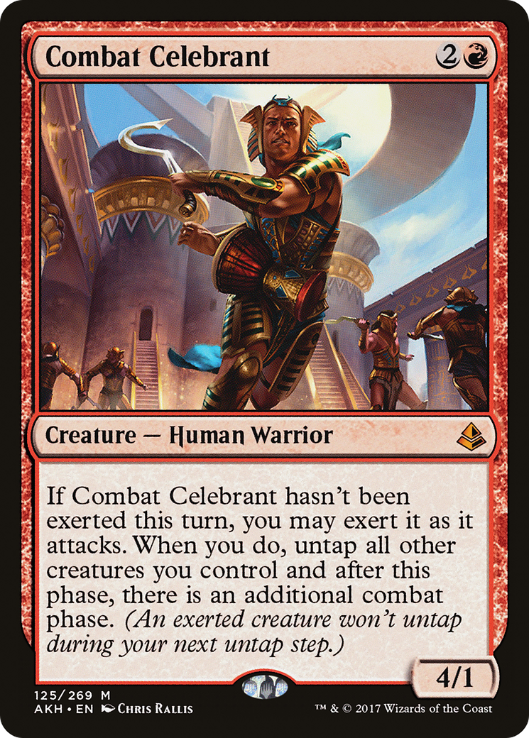 {R} Combat Celebrant [Amonkhet][AKH 125] - Misty Mountain Games