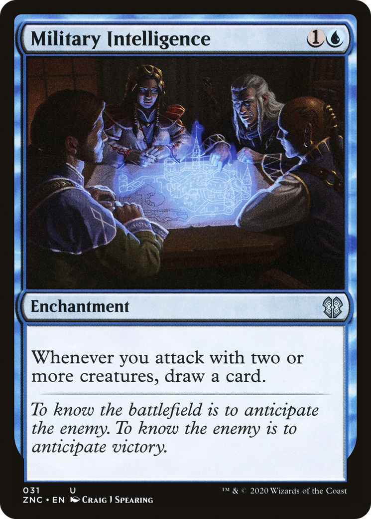 {C} Military Intelligence [Zendikar Rising Commander][ZNC 031]