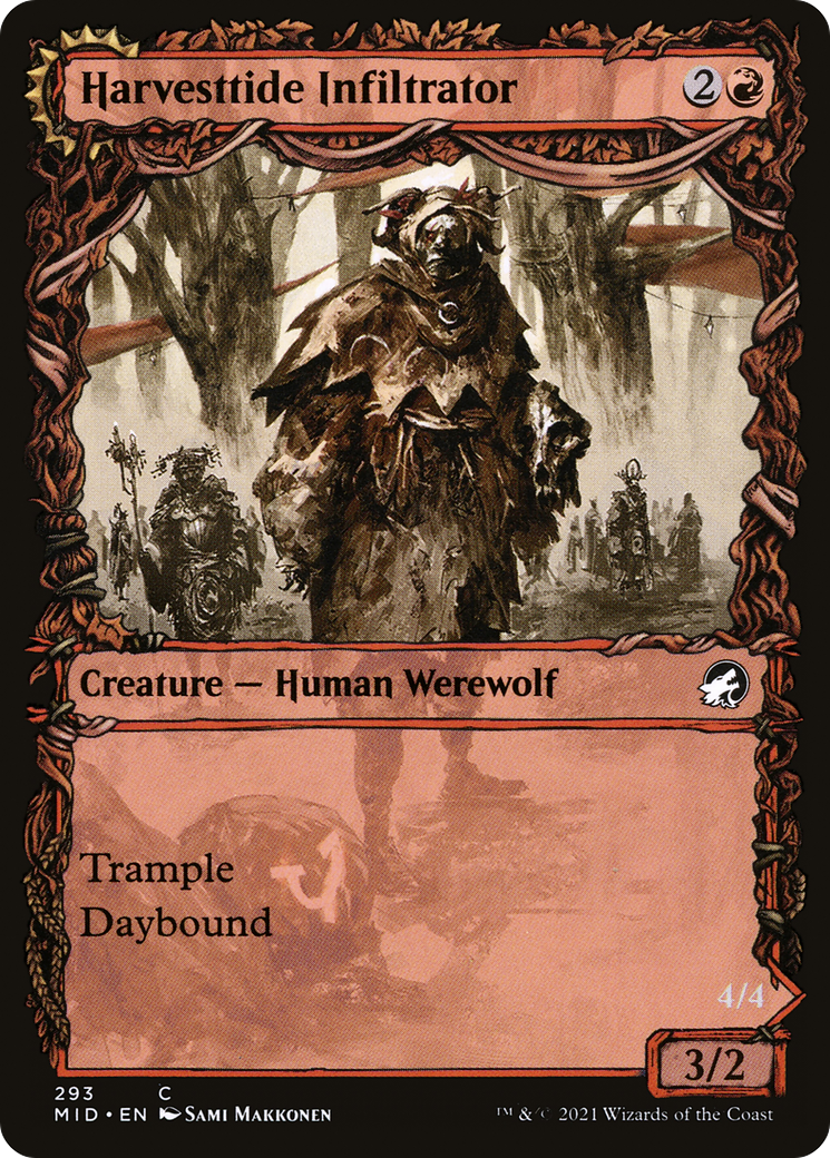 {C} Harvesttide Infiltrator // Harvesttide Assailant (Showcase Equinox) [Innistrad: Midnight Hunt][MID 293]