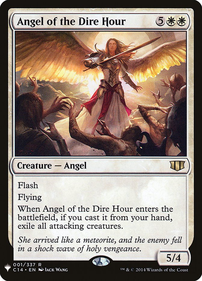 {R} Angel of the Dire Hour [Mystery Booster][MB1 C14 001]