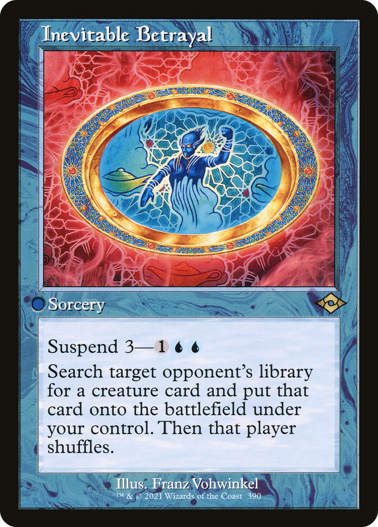 {R} Inevitable Betrayal (Retro Frame) (Foil) [Modern Horizons 2] [MH2 390]