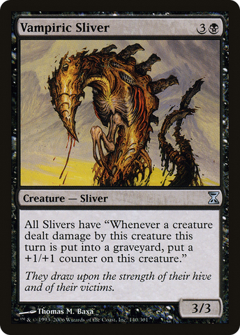 {C} Vampiric Sliver [Time Spiral][TSP 140]